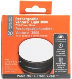 Adventure Medical Kits SOL Venture Light 3000 Recharge With Power Bank 0140-1305 8 Adventure Medical Kits SOL Venture Light 3000 Recharge With Power Bank 0140-1305 -Outdoor Lighting Store adventure medical kits sol venture light 3000 recharge with power bank 0140 1305 0140 1305 80711.1647698775