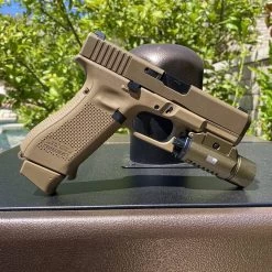 LA Police Gear FDE SlideRail XWL Tactical WeaponLight -Outdoor Lighting Store la police gear fde sliderail xwl tactical weaponlight fl xwl01 fde 63344.1601529167