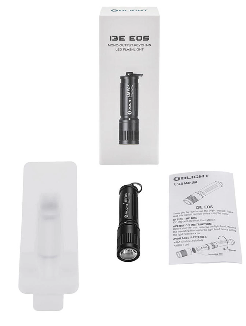 Olight I3E EDC Keychain Flashlight 5 Olight I3E EDC Keychain Flashlight - Image 5