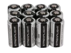 Streamlight 3V CR123 Lithium Batteries - 12 Pack