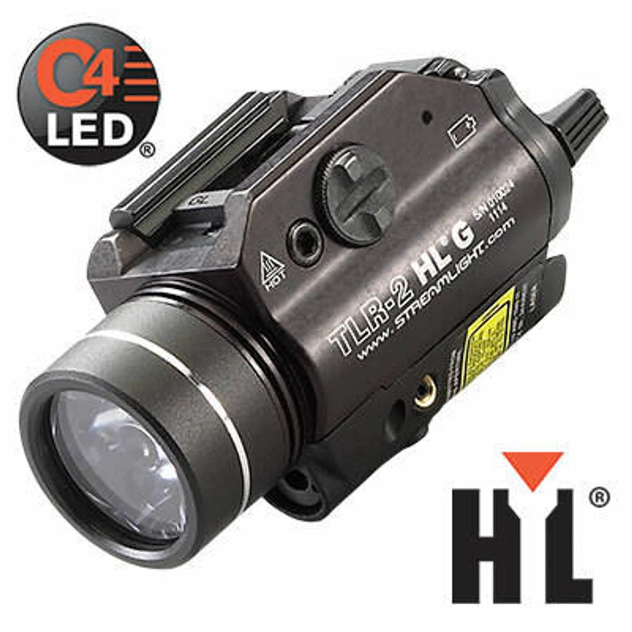Streamlight TLR-2 HL G Rail Mounted WeaponLight With Green Laser 1 Streamlight TLR-2 HL G Rail Mounted WeaponLight With Green Laser