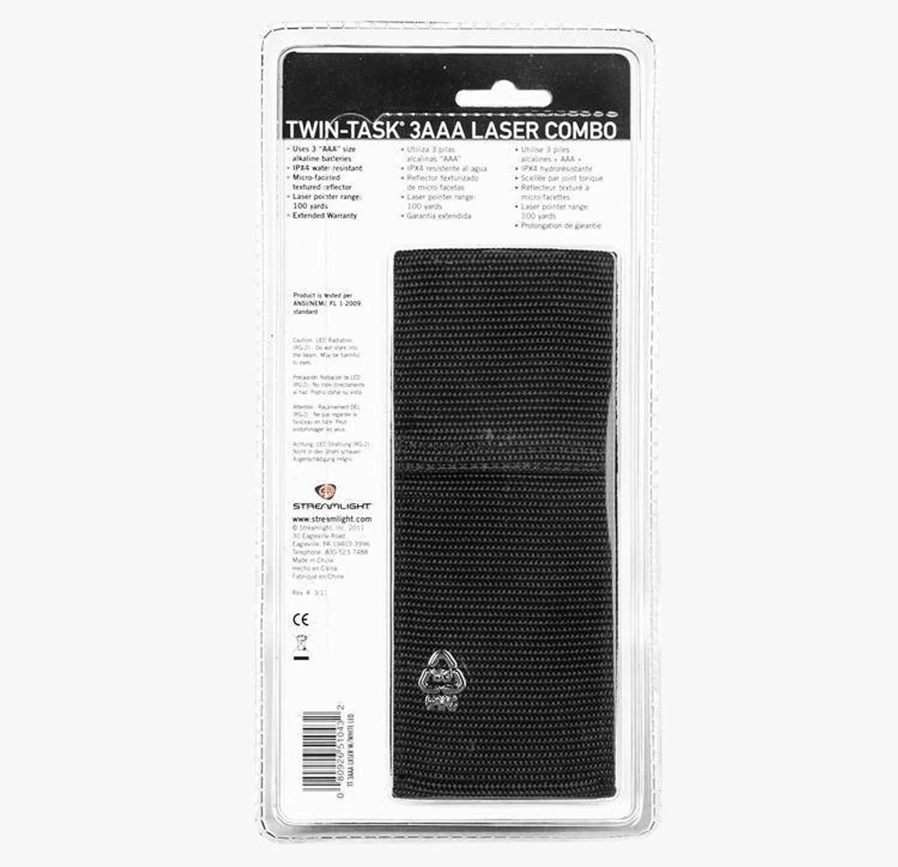 Streamlight Twin-Task 3AAA Tactical LED Flashlight With Laser 4 Streamlight Twin-Task 3AAA Tactical LED Flashlight With Laser - Image 4