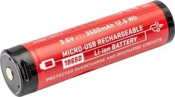 Surefire Micro-USB Rechargeable 18650 Protected Lithium Ion Battery -Outdoor Lighting Store surefire micro usb rechargeable 18650 protected lithium ion battery sf18650b 32848.1654030079