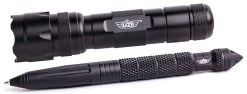 UZI Tactical Pen And Flashlight Set
